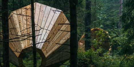 Unplugged Kingsize Megaphones by Estonian Academy of Arts interior architecture students