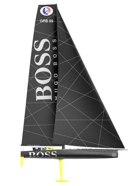 Yacht for Hugo Boss by Konstantin Grcic
