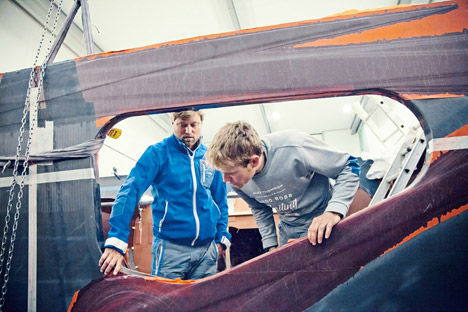 Yacht for Hugo Boss by Konstantin Grcic