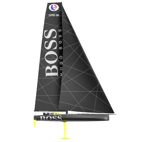 Yacht for Hugo Boss by Konstantin Grcic