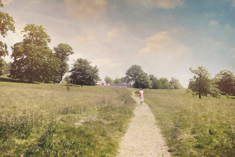 Yorkshire Sculpture Park visitor centre by Feilden Fowles