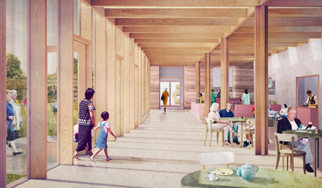 Yorkshire Sculpture Park visitor centre by Feilden Fowles