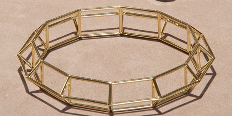 Klemens Schillinger visualises changing values of gold with Element 79 jewellery collection