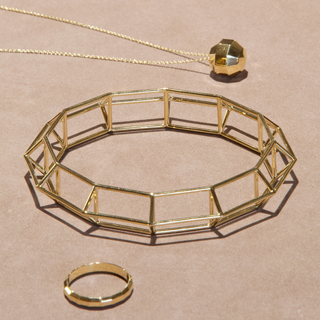 Klemens Schillinger visualises changing values of gold with Element 79 jewellery collection