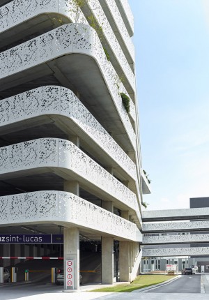 AZ Sint-Lucas hospital car park by Abscis Architecten
