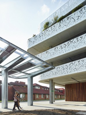 AZ Sint-Lucas hospital car park by Abscis Architecten