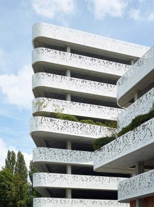 AZ Sint-Lucas hospital car park by Abscis Architecten
