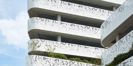 AZ Sint-Lucas hospital car park by Abscis Architecten