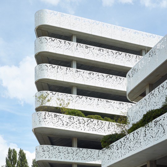 AZ Sint-Lucas hospital car park by Abscis Architecten