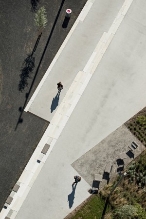 Promenade and landscaping for Aalborg waterfront by CF Møller
