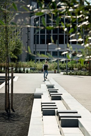 Promenade and landscaping for Aalborg waterfront by CF Møller