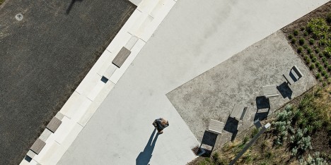Promenade and landscaping for Aalborg waterfront by CF Møller