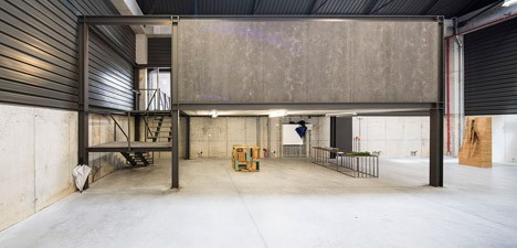 Ademia office and warehouse building by Joao Mendes Ribeiro