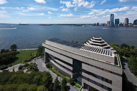 Museum of Jewish Heritage by Kevin Roche John Dinkeloo and Associates