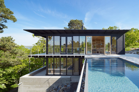 Aspvik House by Andreas Martin Lof Architects