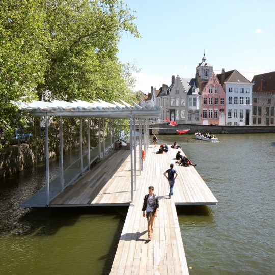Canal Swimmer's Club by Atelier Bow-Wow + Architectuuratelier Dertien 12 for Belgian Triennial