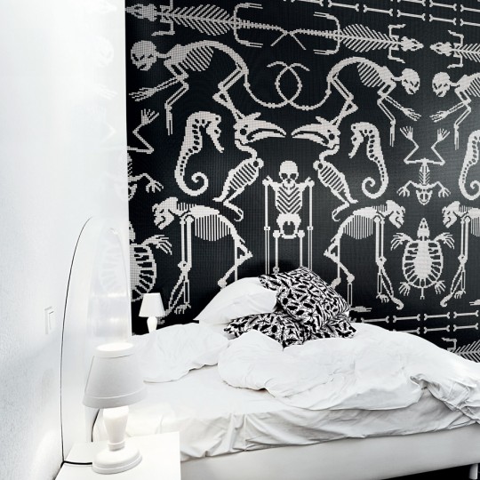 Skeleton tiles by Studio Job