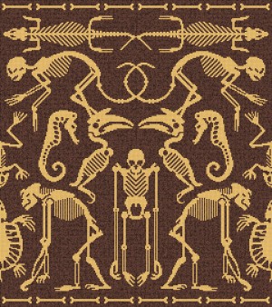 Skeleton tiles by Studio Job