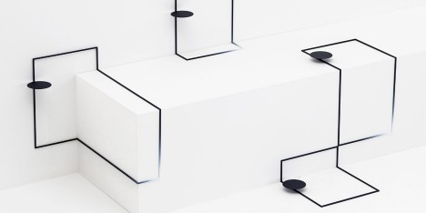Border table for Eye of Gyre by Nendo