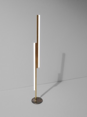 Brass lighting by Michael Anastassiades for One Well Known Sequence Exhibition