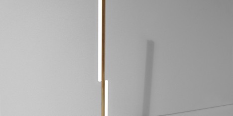 Brass lighting by Michael Anastassiades for One Well Known Sequence Exhibition