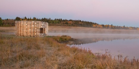 Carraig Ridge Fireplace in Alberta, Canada, by Young Projects