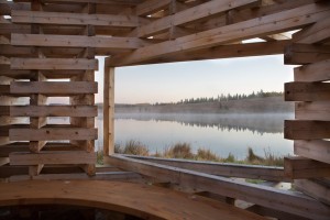 Carraig Ridge Fireplace in Alberta, Canada, by Young Projects