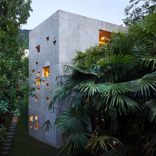 Casa Dem by Wespi de Meuron Romeo Architetti