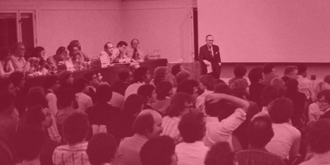 The 1977 State of the Art of Architecture symposium organised by Stanley Tigerman