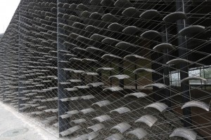 China Academy Arts by Kengo Kuma and photographed by Eiichi Kano