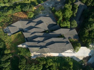 China Academy Arts by Kengo Kuma and photographed by Eiichi Kano
