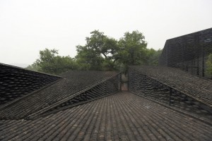 China Academy Arts by Kengo Kuma and photographed by Eiichi Kano