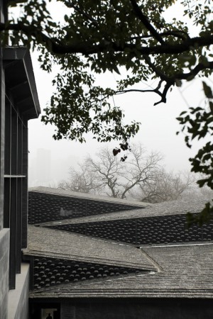 China Academy Arts by Kengo Kuma and photographed by Eiichi Kano