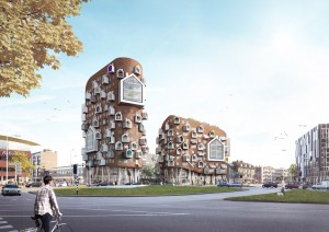 De Bakermat building by Maarten Baas