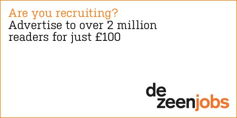 Dezeen Jobs banner