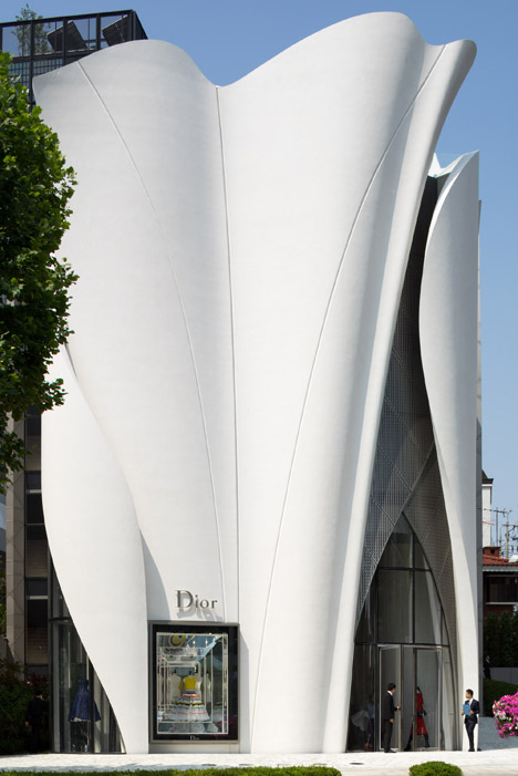 Dior Boutique in Seoul by Nicolas Borel Christian de Portzamparc