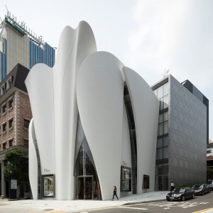 Dior Boutique in Seoul by Christian de Portzamparc