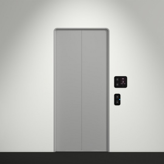 Elevator by Naoto Fukasawa with Hitachi