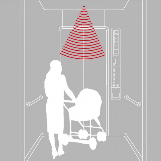 Elevator by Naoto Fukasawa with Hitachi