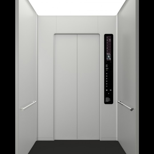 Elevator by Naoto Fukasawa with Hitachi