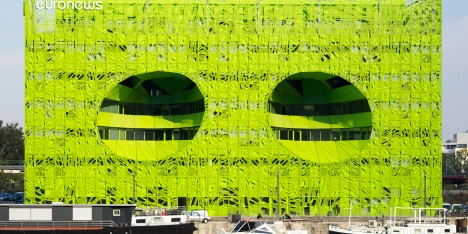 Euronews Headquarters in Lyon by Jakob + MacFarlane