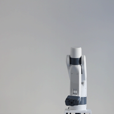 Eva plastic robotic arm by Automata