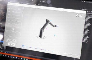 Eva plastic robotic arm by Automata