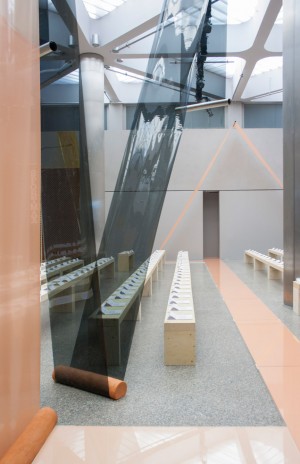 Formafantasma catwalk for Sportmax SS16