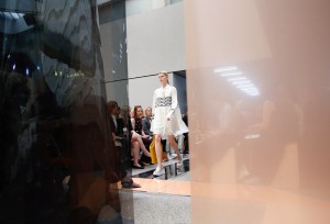 Formafantasma catwalk for Sportmax SS16