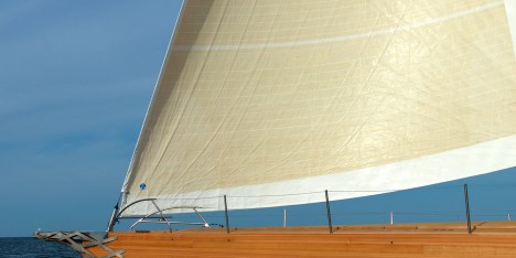 Frank Gehry's Foggy yacht