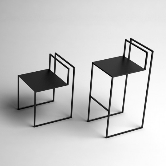 Gentle Hint Chairs by Nissa Kinzhalina