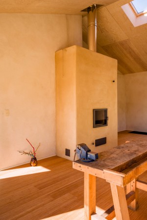 Hempcrete house by Martens Van Caimere Architecten