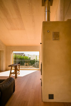 Hempcrete house by Martens Van Caimere Architecten