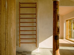Hempcrete house by Martens Van Caimere Architecten